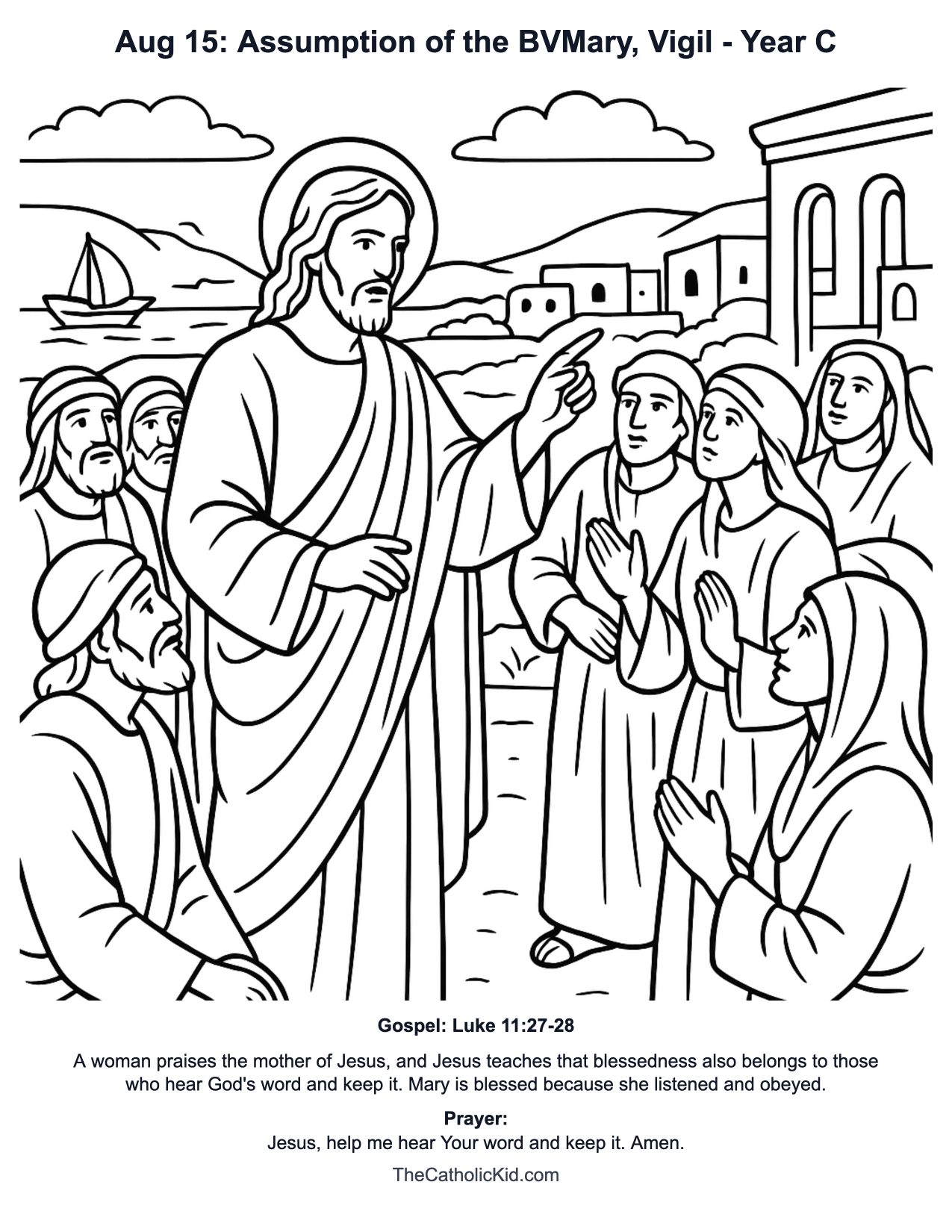 Aug 15: Assumption of the BVMary