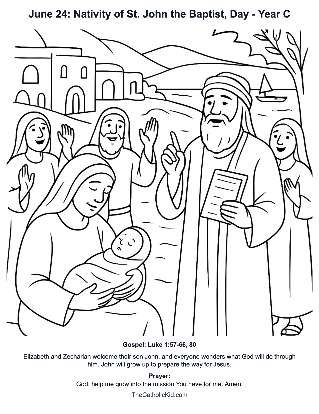 June 24: Nativity of St. John the Baptist