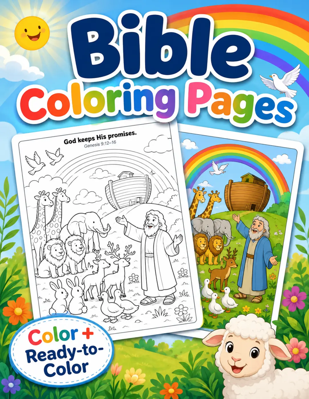 Bible Coloring Page Creative Path