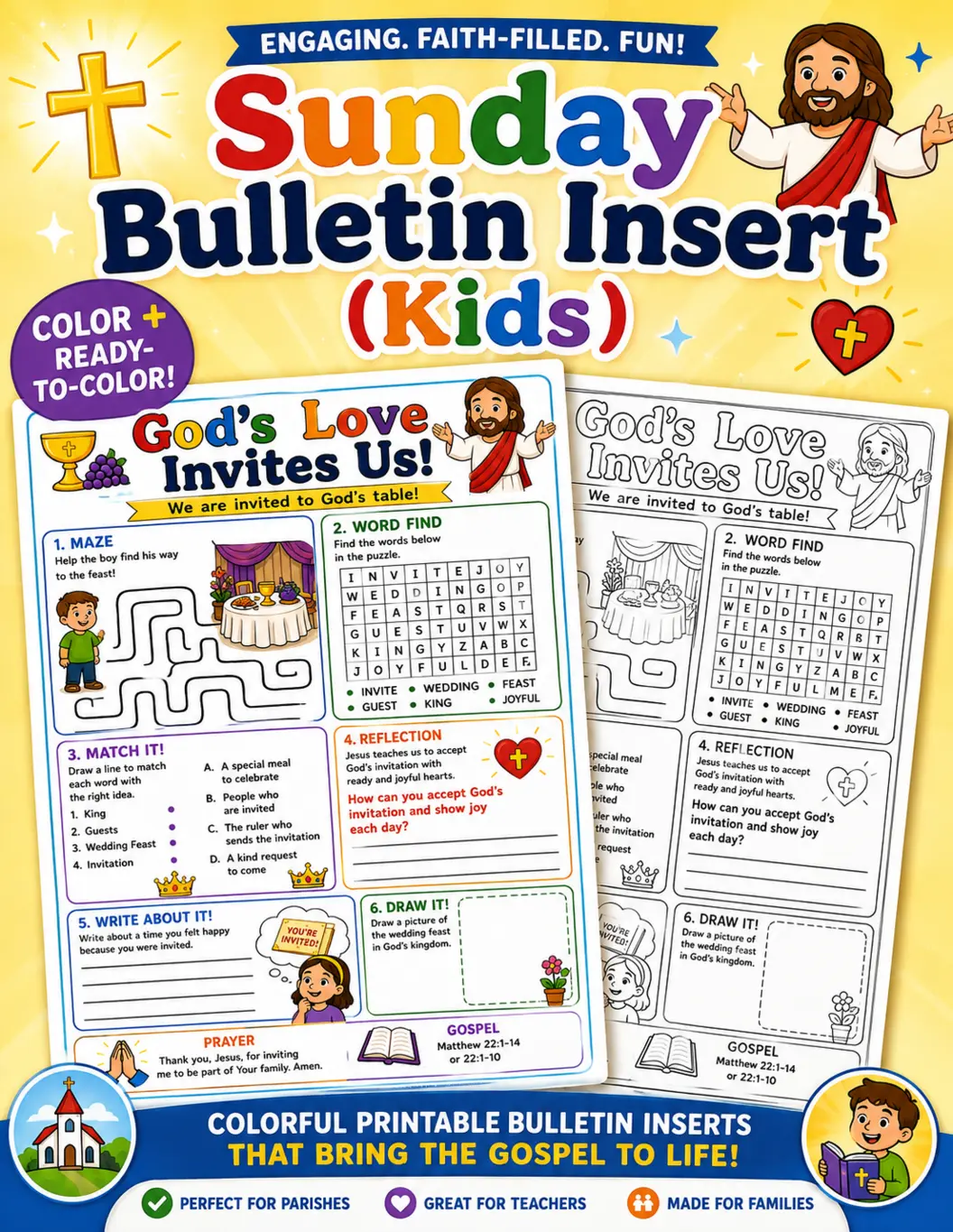 Sunday Bulletin Insert Creative Path